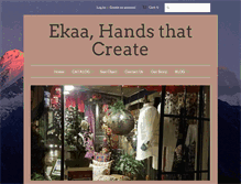 Tablet Screenshot of ekaainc.com